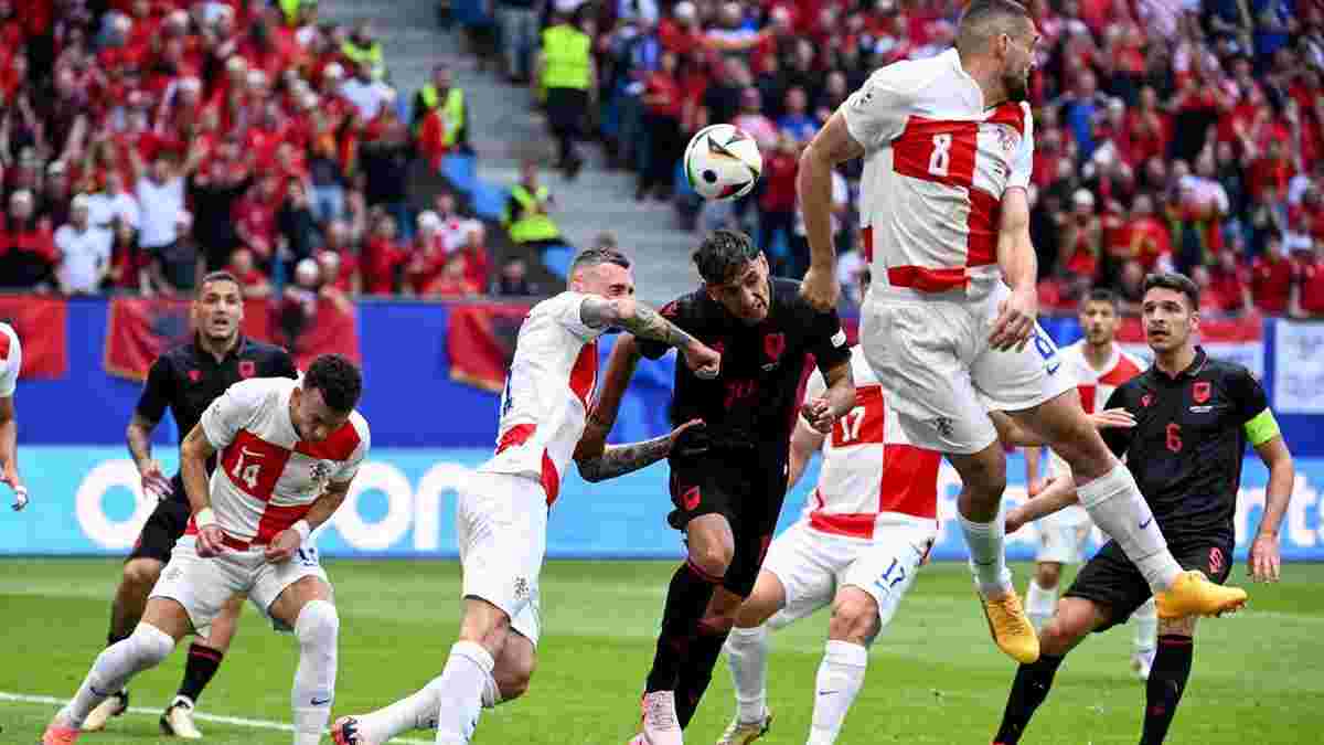 Хорватія оформила камбек, але втратила перемогу над Албанією на Євро-2024 – "картаті" страждали в стилі України