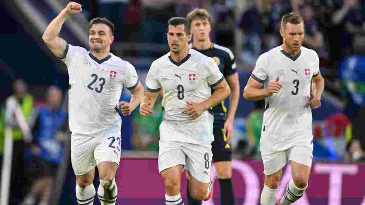 Конфета от Шакири в видеообзоре матча Шотландия – Швейцария – 1:1