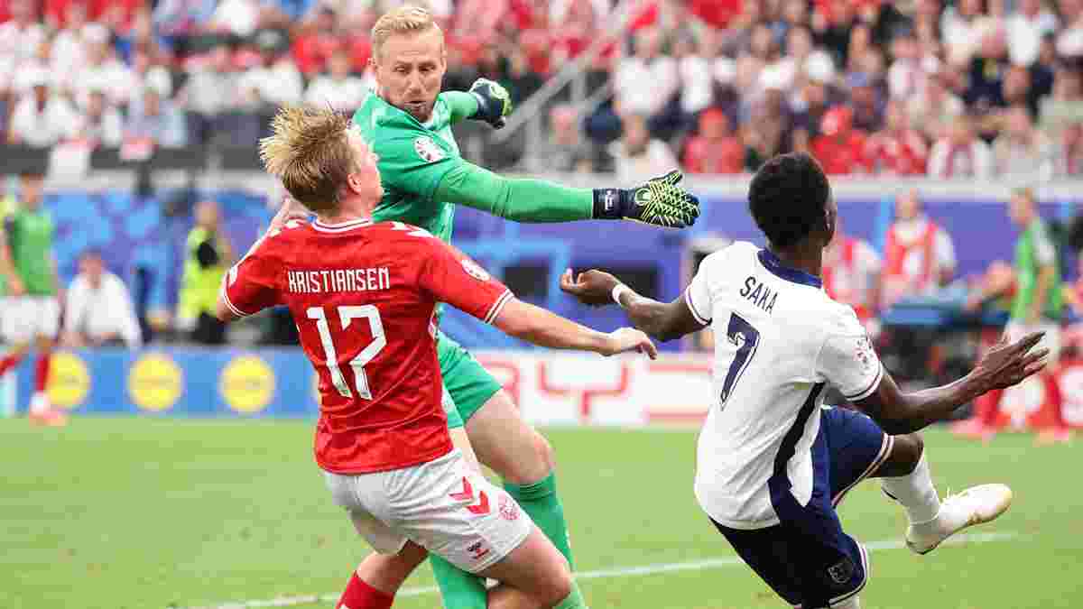 Англії пощастило уникнути поразки від Данії на Євро-2024 – скандинави красиво відповіли на гол Кейна