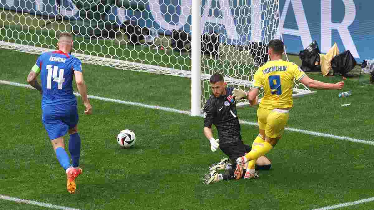 "Дотик і завершення – не з цього світу": гол Яремчука словакам довів УЄФА до екстазу