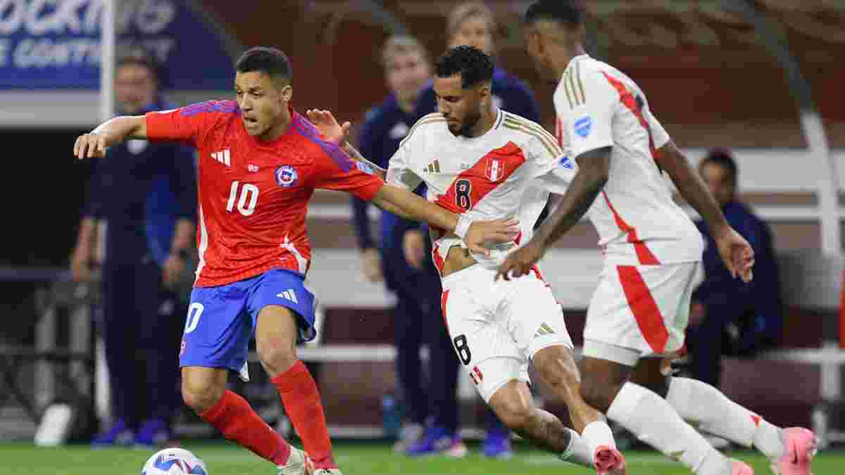 Копа Амеріка-2024: Перу та Чилі поділили очки, залишивши Аргентину лідером групи