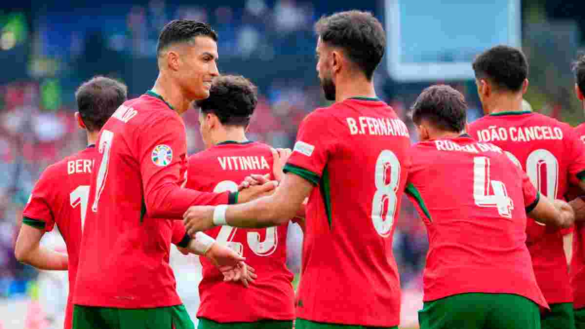 Португалия разгромила Турцию – курьёзный автогол и неожиданный ассист Роналду вывели "селесао" в 1/8 финала Евро-2024