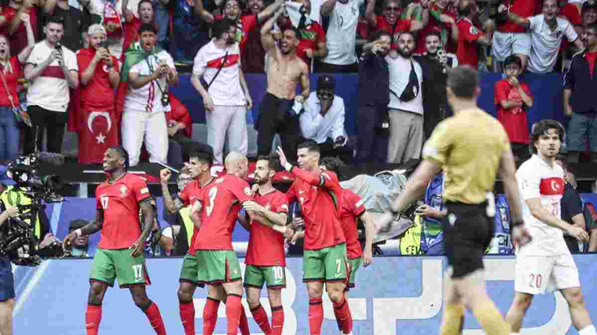 Фантастичний автогол і альтруїзм Роналду у відеоогляді матчу Туреччина – Португалія – 0:3