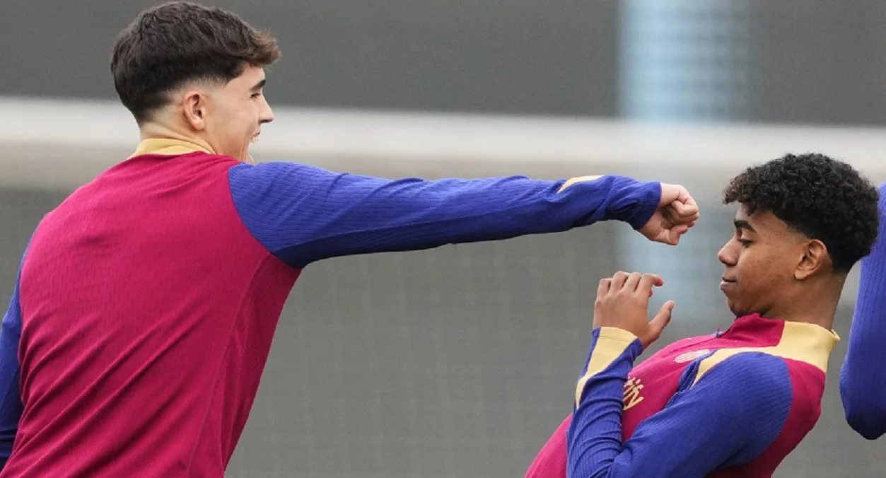 Кубарси и Ямал / Фото Alejandro García (EFE)