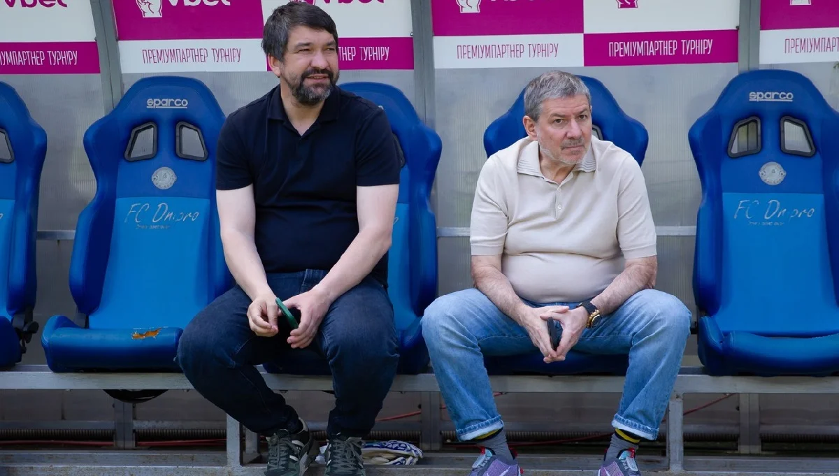 Руководство СК Днепр-1 – Андрей Русол и Вячеслав Фридман / СК Днепр-1
