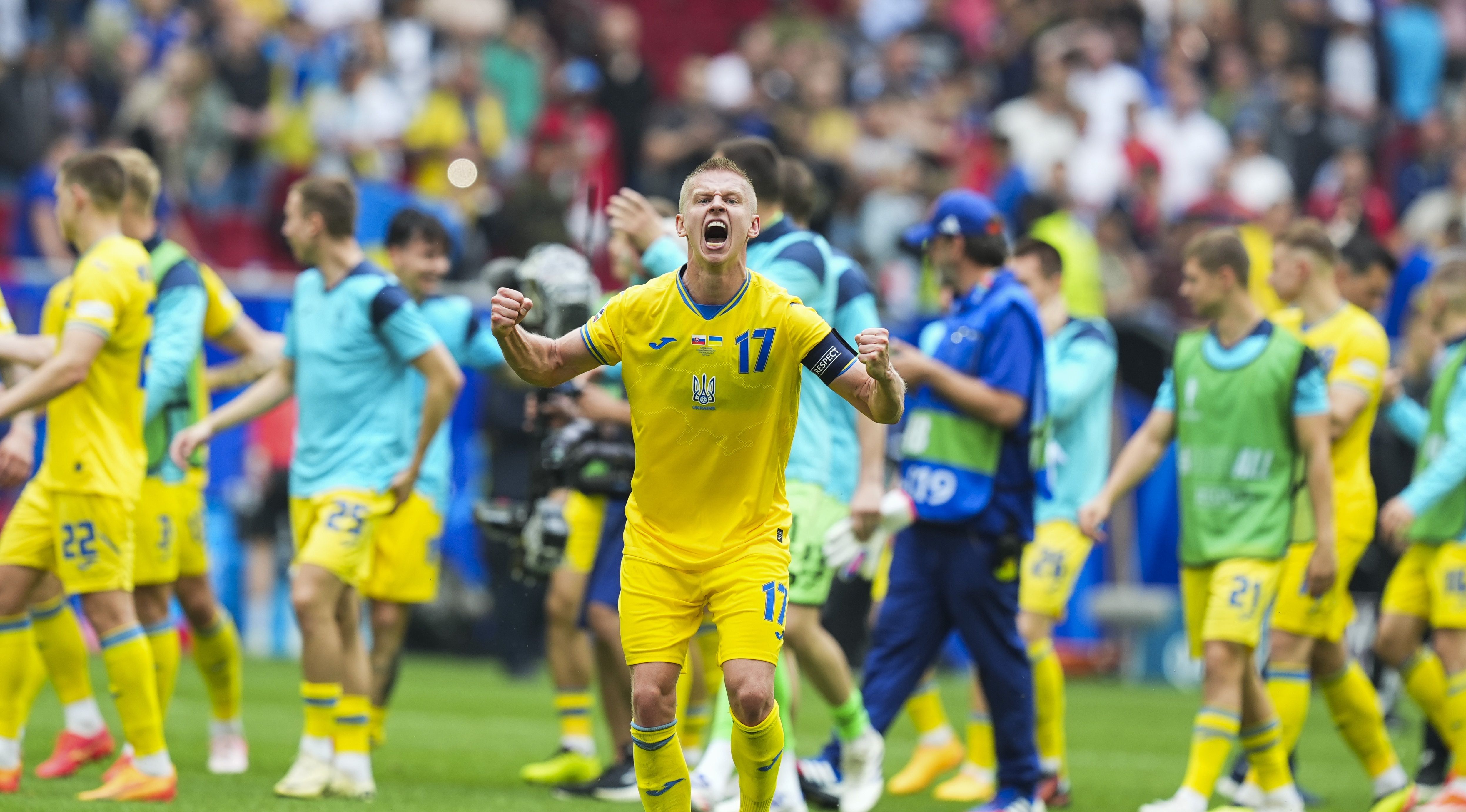 Украина – Бельгия: где смотреть матч Евро-2024 / Emin Sansar/Anadolu via Getty Images