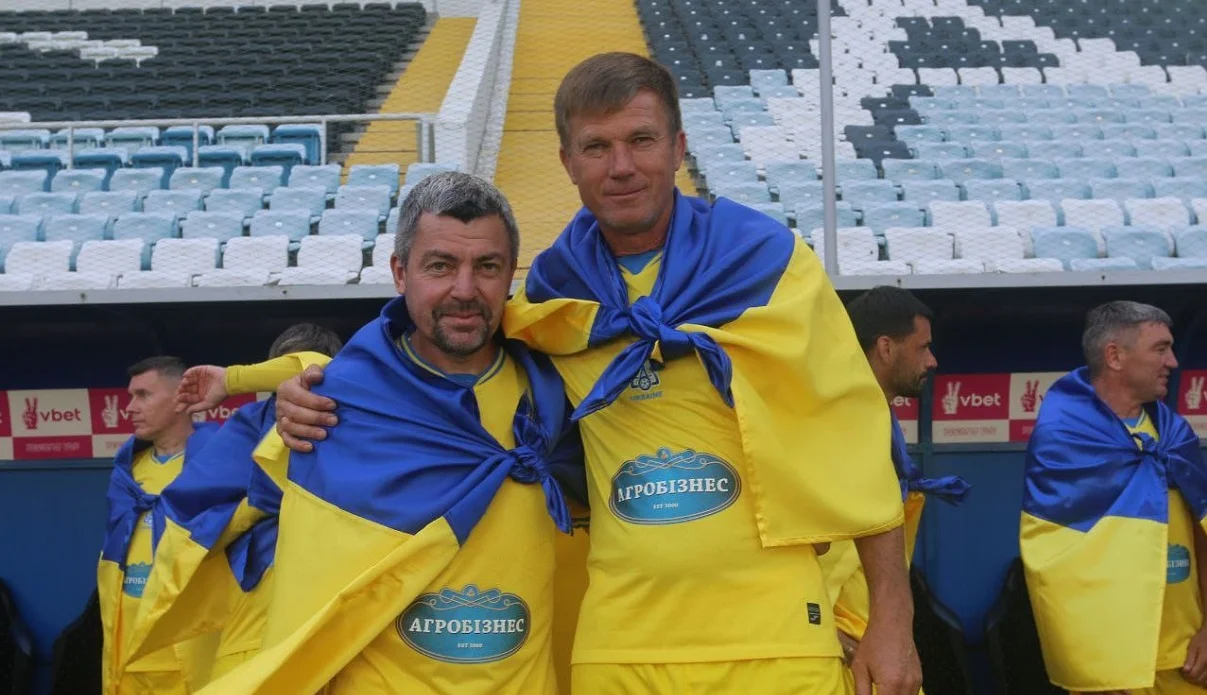 Едуард Цихмейструк і Юрій Максимов / Фото АВФУ