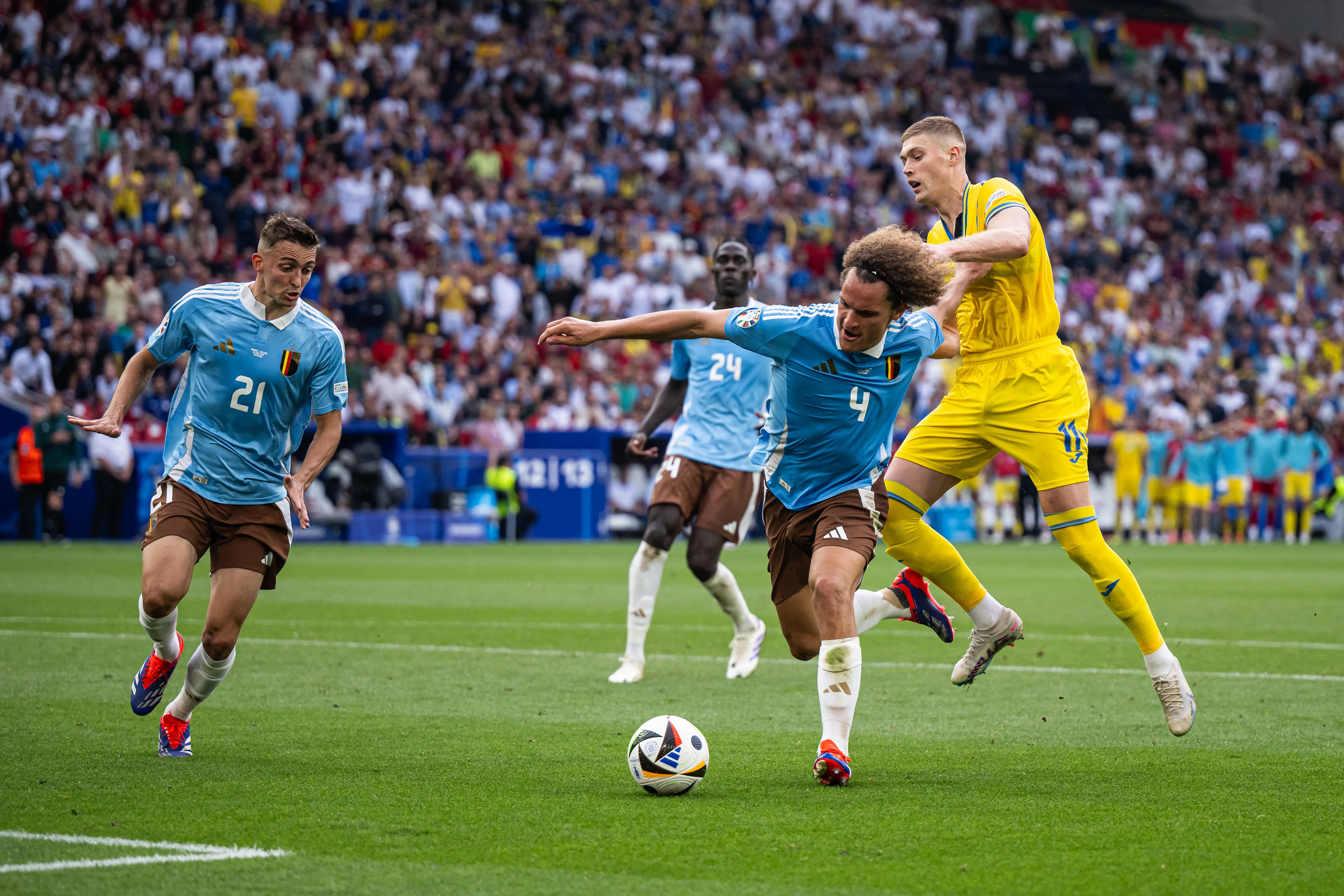 Украина – Бельгия – 0:0 / фото Фото Marvin Ibo Guengoer - GES Sportfoto/Getty Images