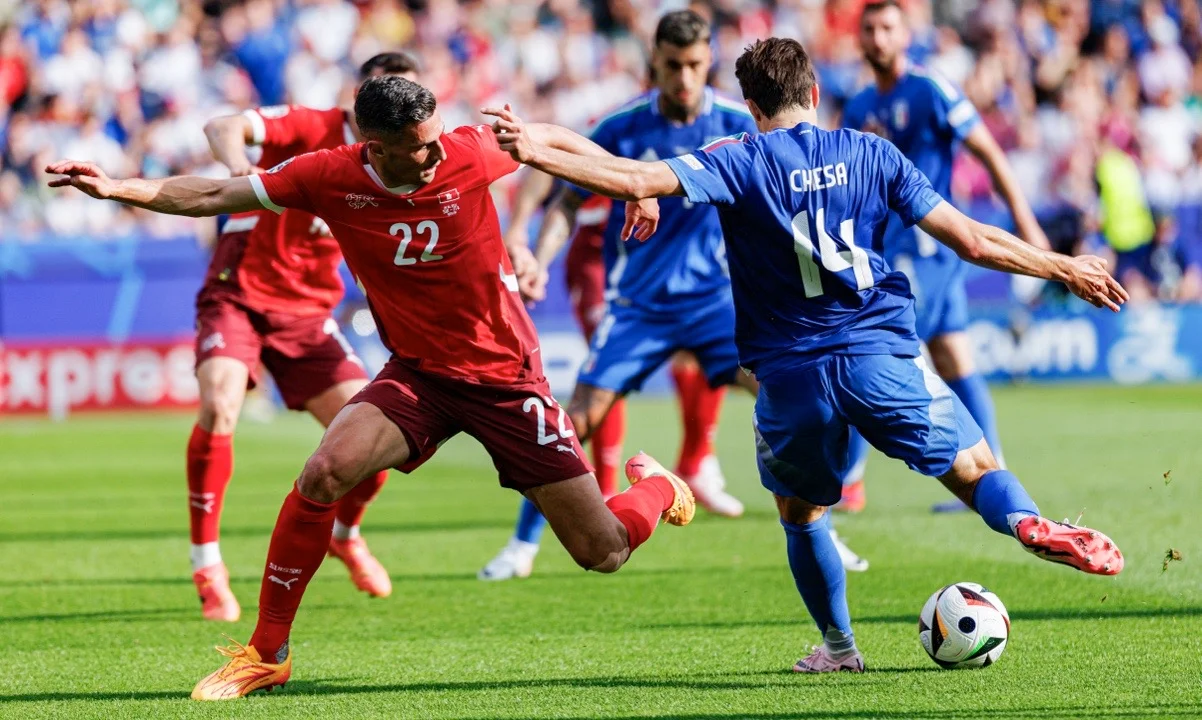 Швейцарія – Італія – 2:0 / фото: Maciej Rogowski/SOPA Images/LightRocket via Getty Images