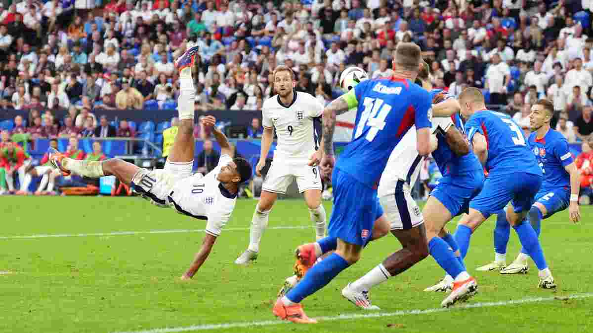 Англія була за мить від епічної ганьби – Джуд в стилі Реала втримав збірну на Євро-2024, Кейн вибив героїчну Словаччину