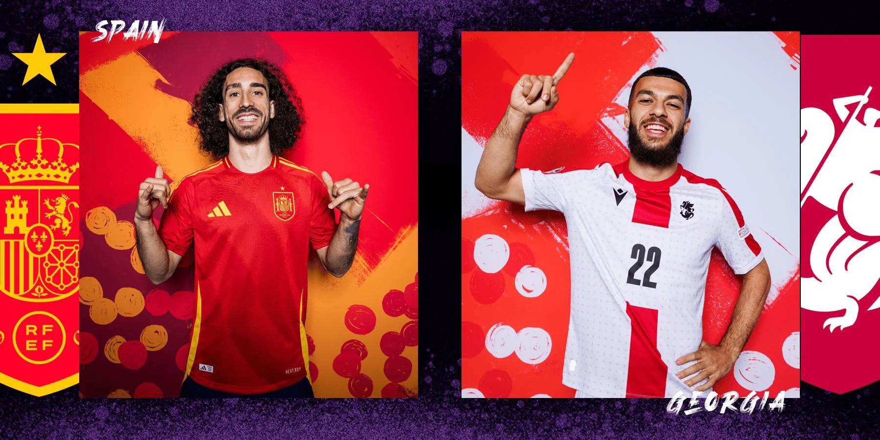 Іспанія – Грузія: стартові склади та онлайн-трансляція матчу 1/8 фіналу Євро-2024