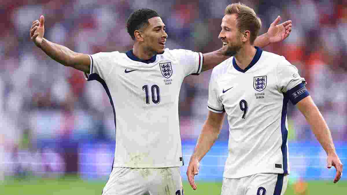 Рекордные голы Кейна и Беллингема в видеообзоре матча Англия – Словакия – 2:1