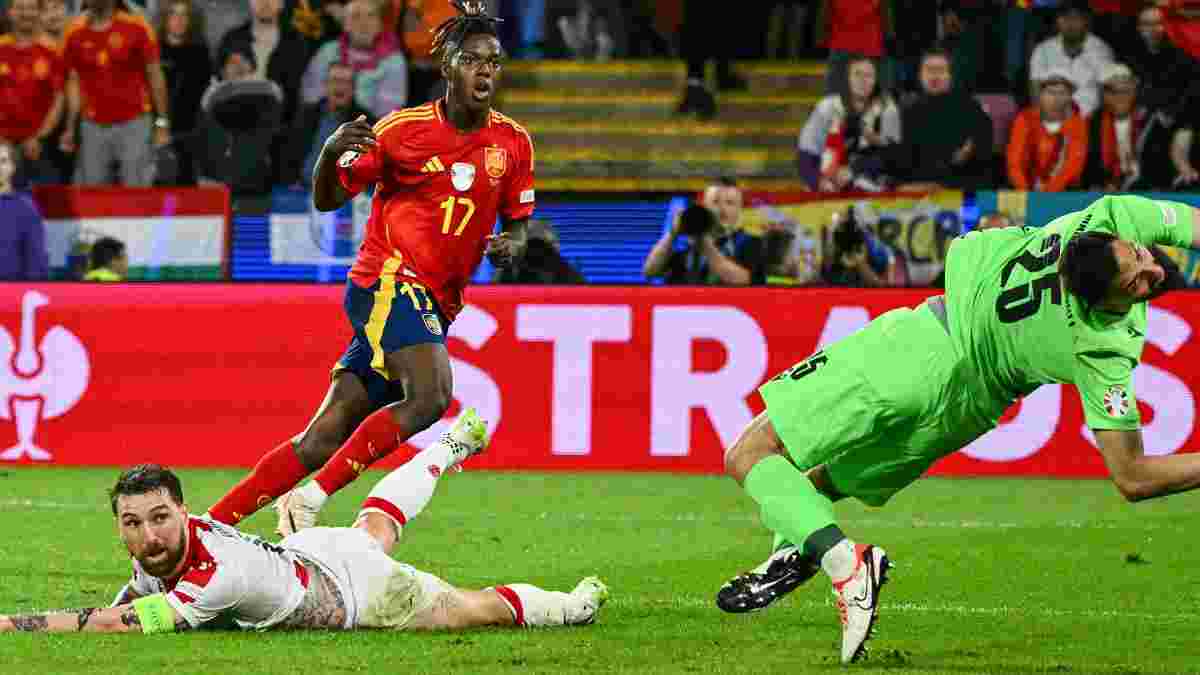 Гол без ударов в створ в видеообзоре матча Испания – Грузия – 4:1