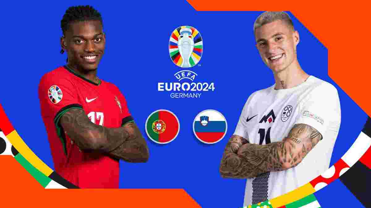 Португалія – Словенія: анонс матчу 1/8 фіналу Євро-2024