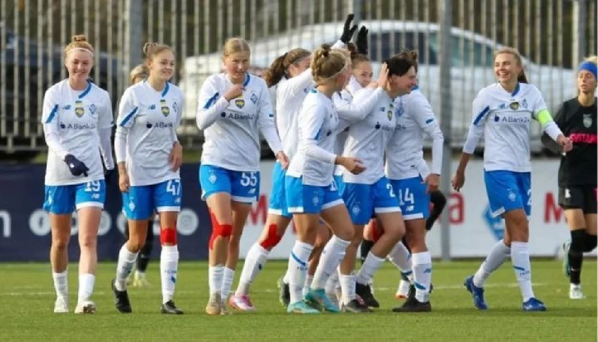 Жіноча команда Динамо / Фото з соцмереж