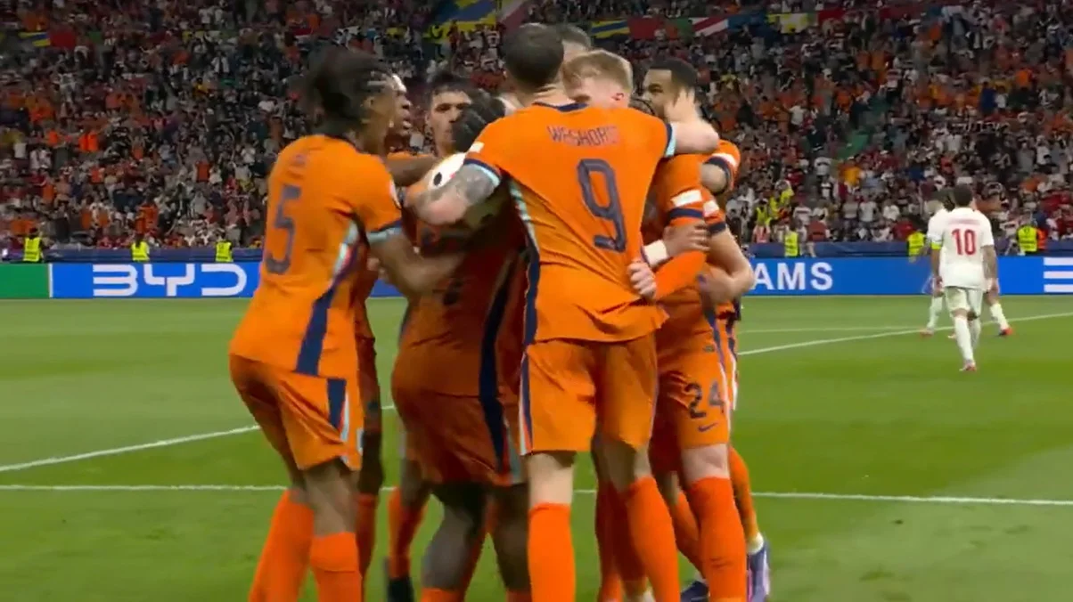 Нідерланди – Туреччина – 2:1 / скріншот