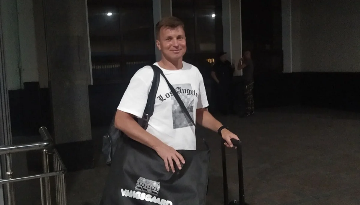 Руслан Ротань в режимі очікування / Фото Геннадія Чеховського