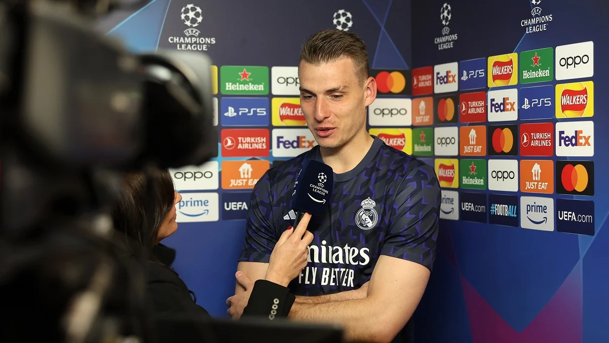 Андрій Лунін / Photo by Jan Kruger - UEFA via Getty Images