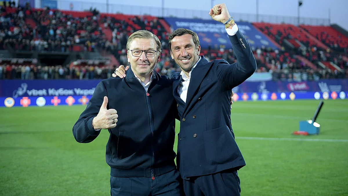 Дарио Срна (справа) / фото: Шахтер