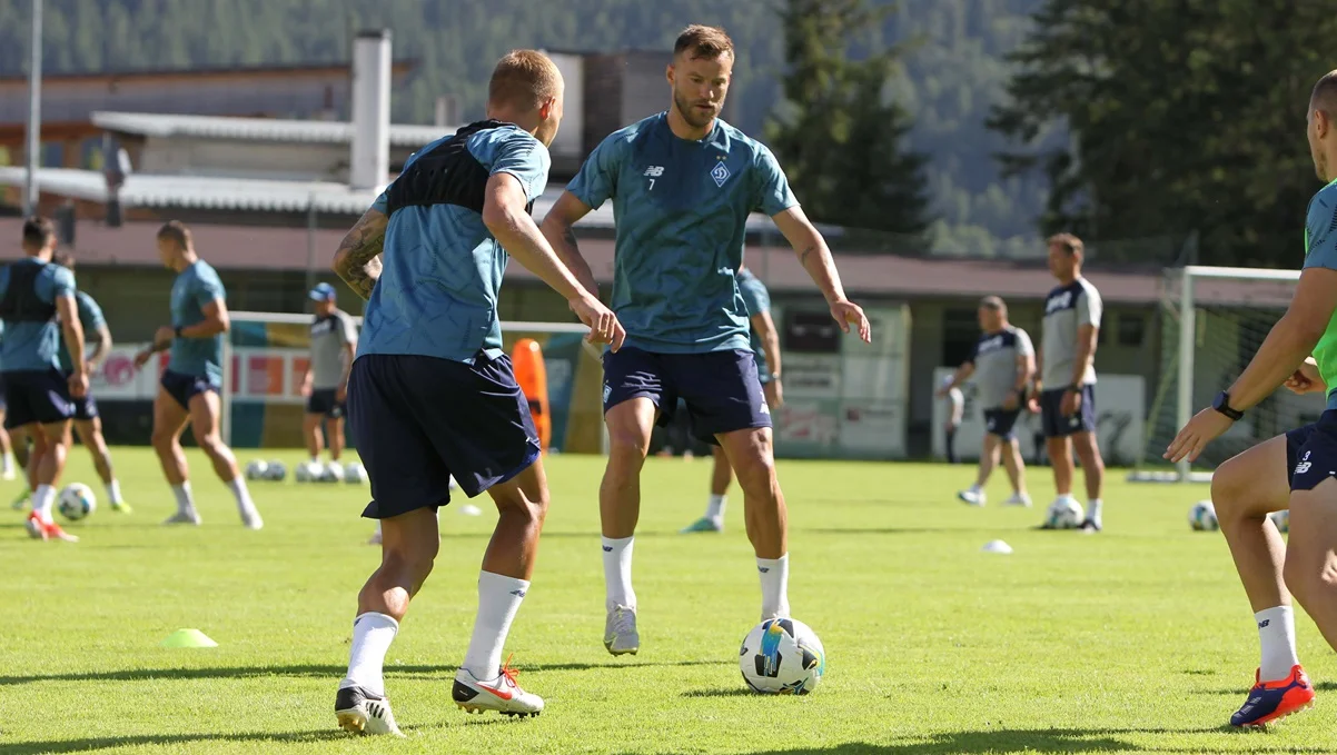 Гравці киян на тренуванні / фото: ФК Динамо