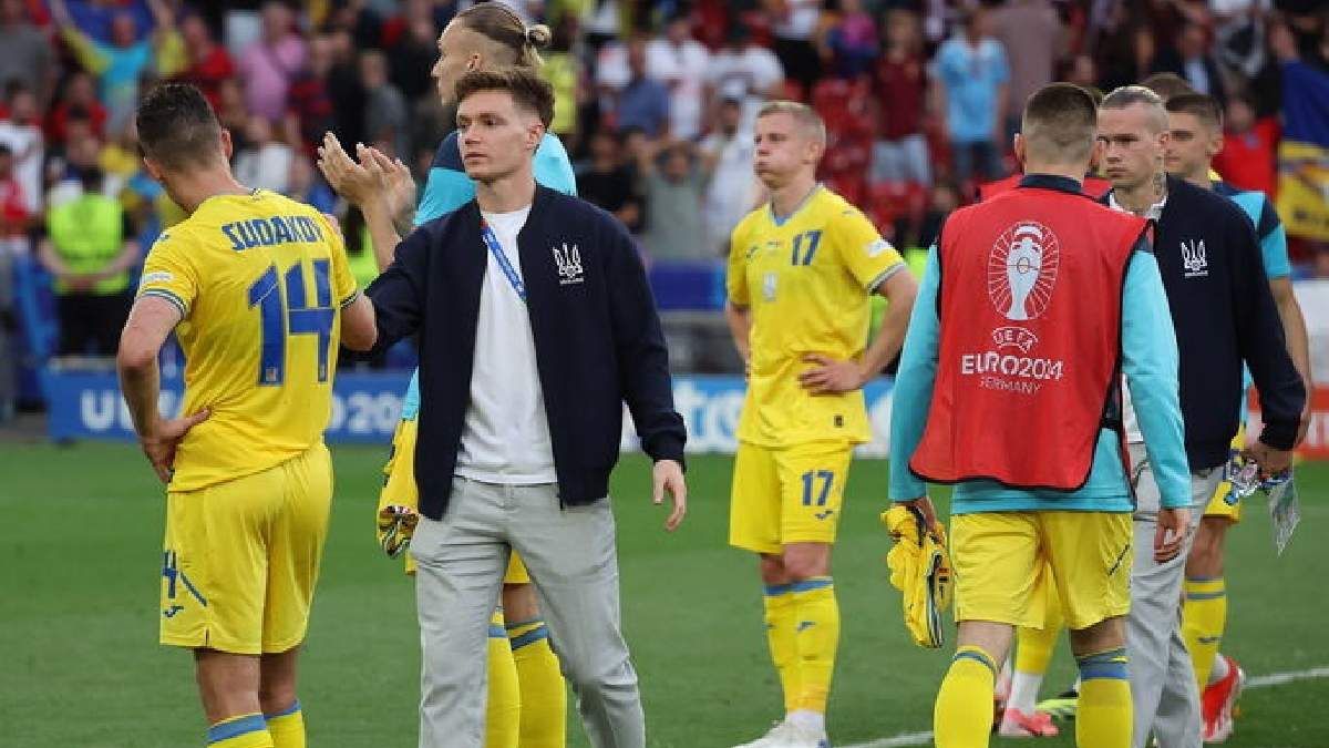 Гравці збірної України / Фото О. Приходька