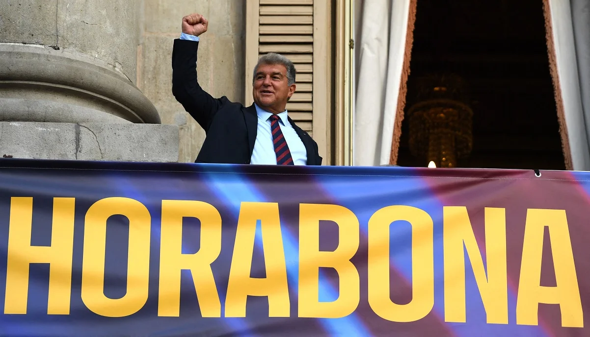 Жоан Лапорта / Photo by MANAURE QUINTERO/AFP via Getty Images