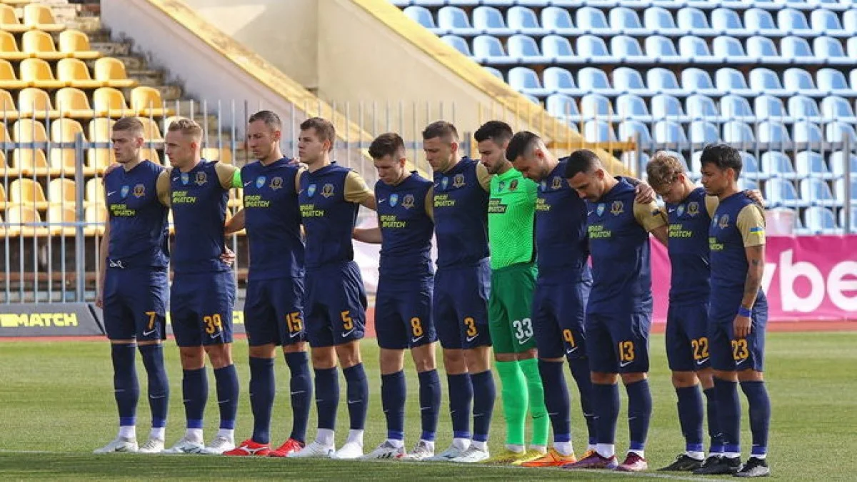 Игроки СК Днепр-1 / фото: А. Приходько