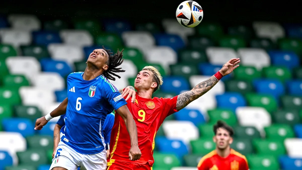 Италия U-19 – Испания U-19 – 0:1 / Photo by Seb Daly - Sportsfile/UEFA via Getty Images