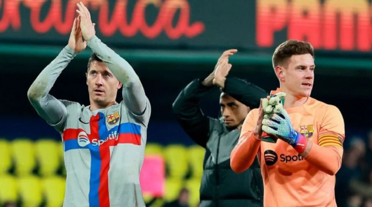 Лєвандовскі і тер Штеген / EFE