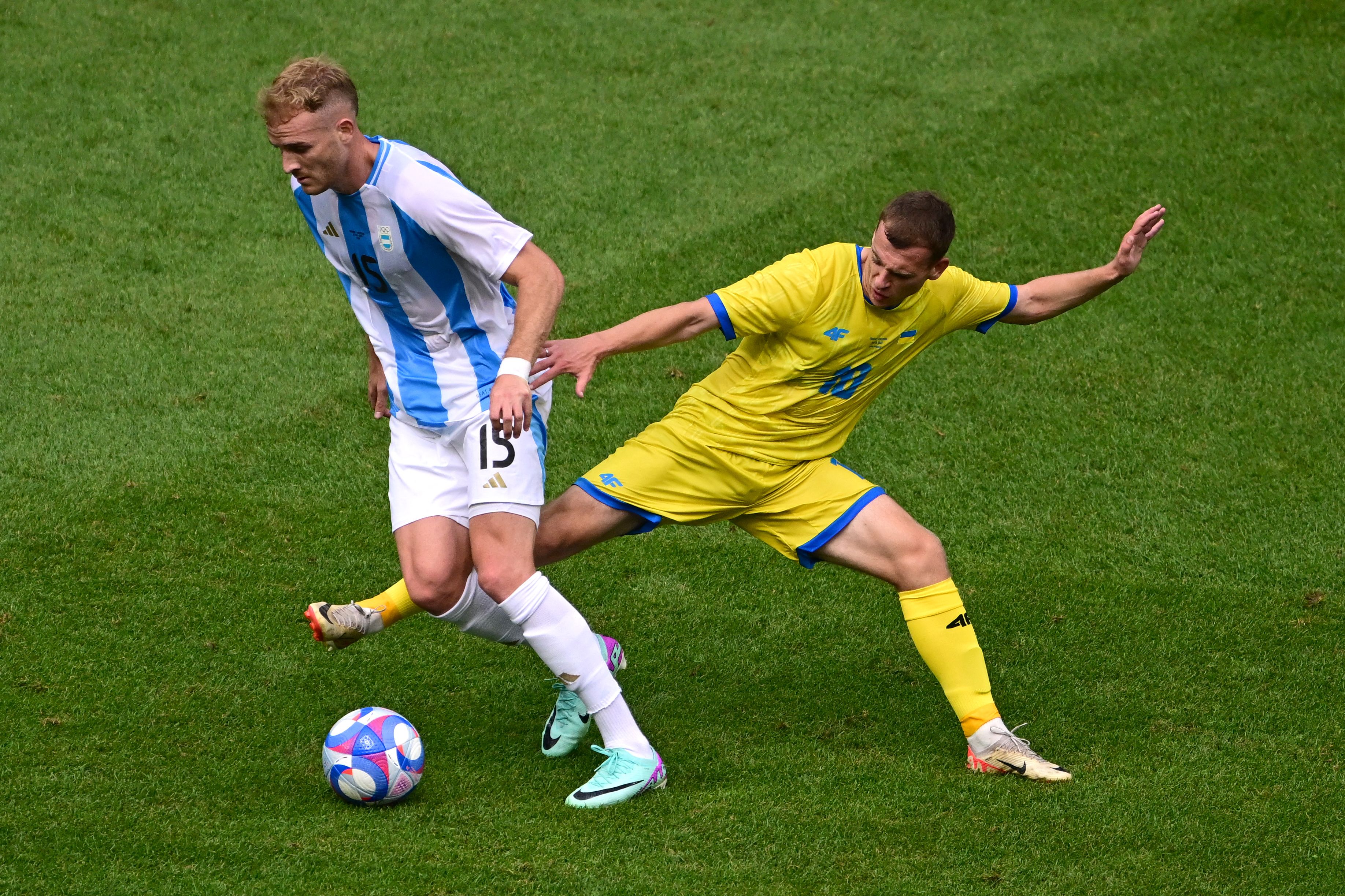 Украина U-23 – Аргентина U-23 – 0:2 / OLIVIER CHASSIGNOLE/AFP via Getty Images