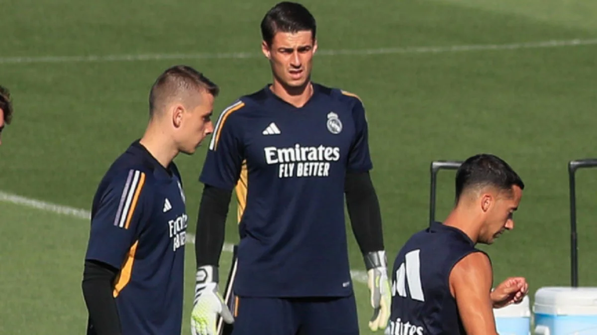 Андрей Лунин и Кепа Аррисабалага / EFE/ Fernando Alvarado