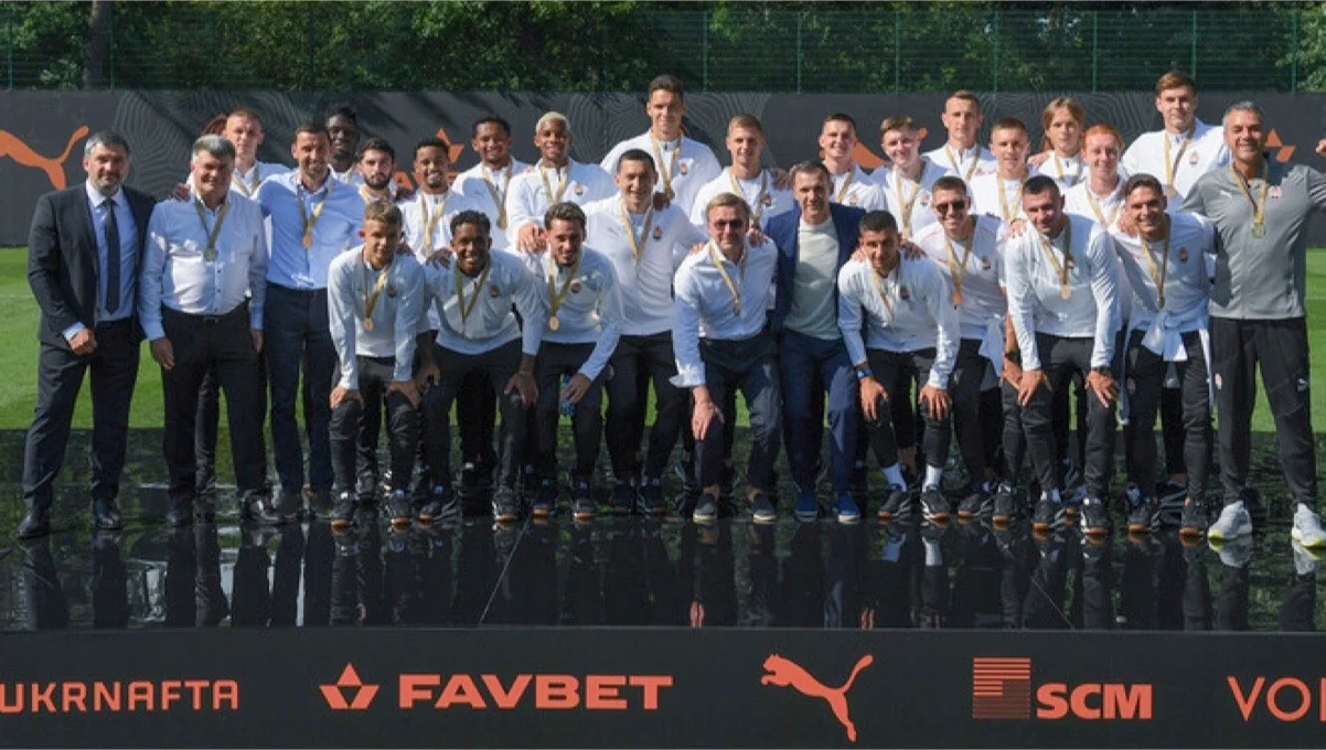 Гравці Шахтаря / фото: ФК Шахтар