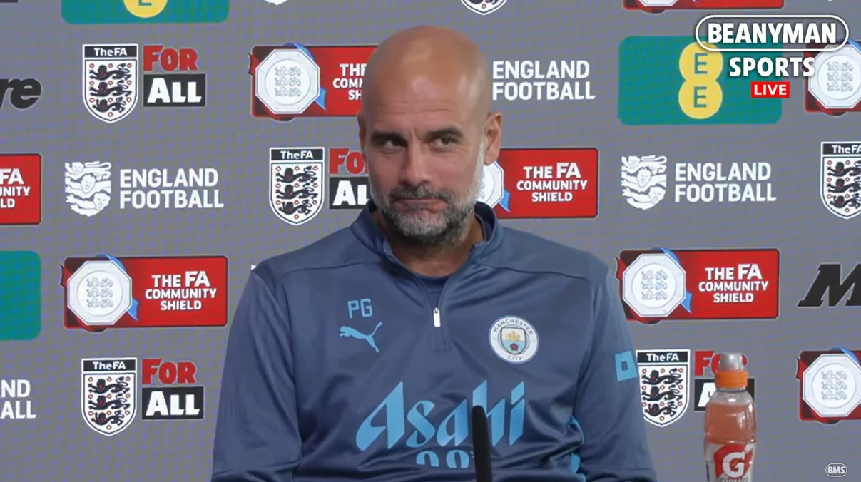 Хосеп Гвардіола / скріншот з прес-конференції