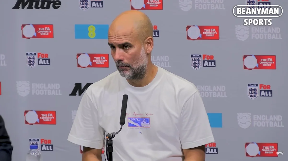 Хосеп Гвардіола / скріншот з прес-конференції