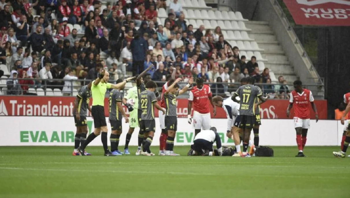 Травма Гомеса / J-M Hervio/L'Equipe