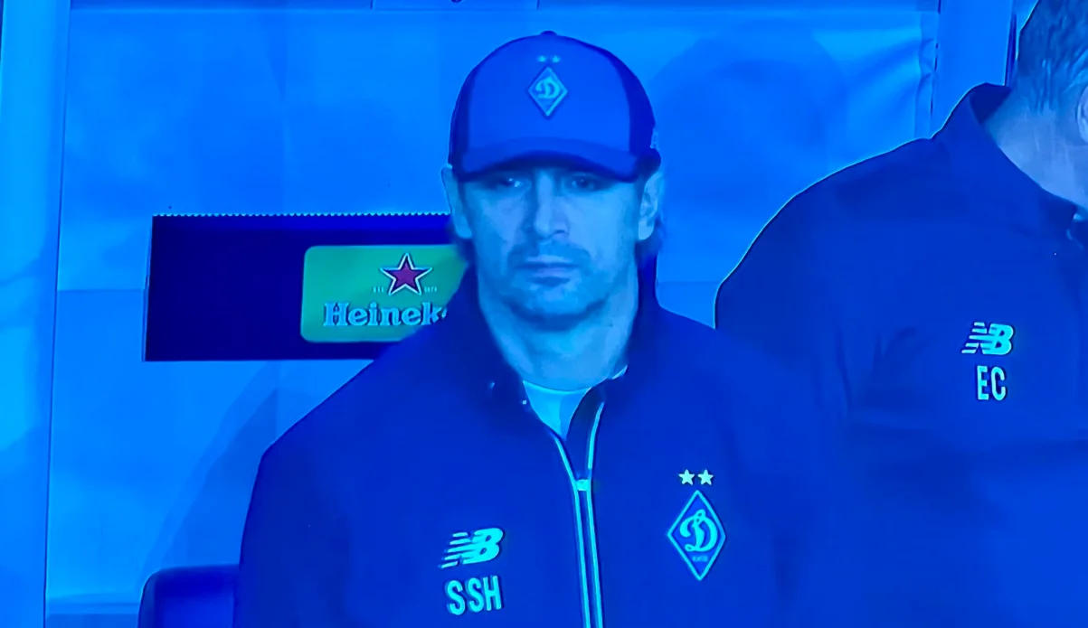 Шовковський намагався врятувати матч / Скріншот трансляції