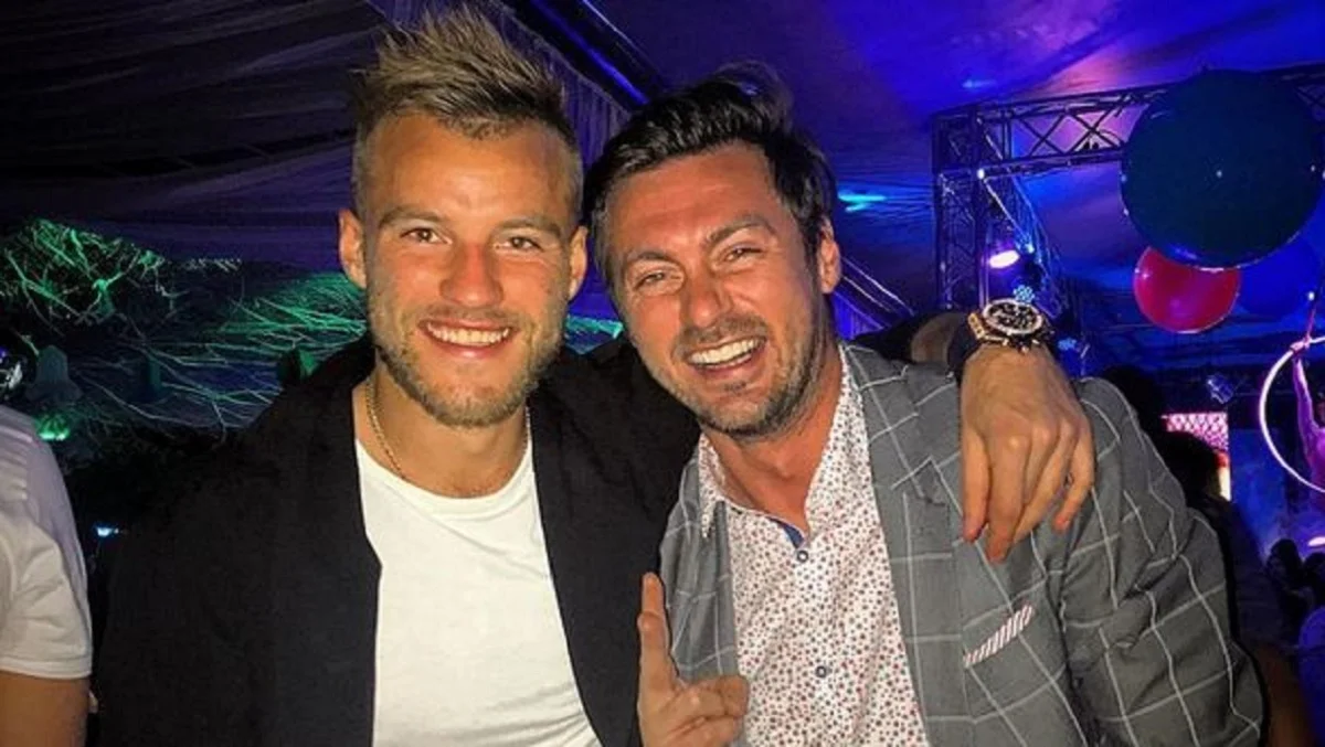 Андрій Ярмоленко і Артем Мілевський / Фото з соцмереж