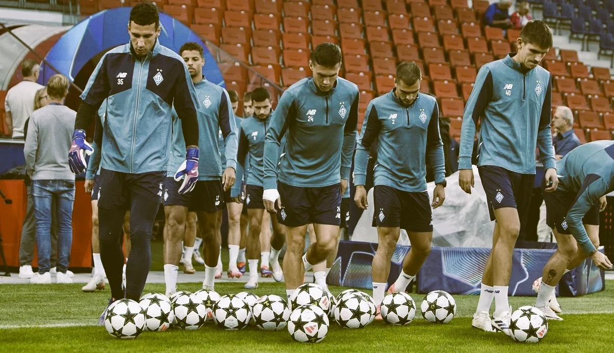Передматчеве тренування у Зальцбургу / Фото ФК Динамо