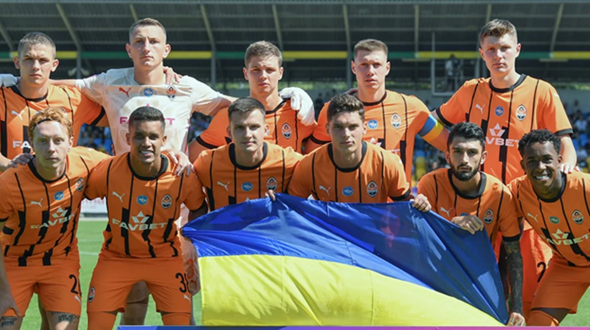 Гравці "гірників" / фото: ФК Шахтар