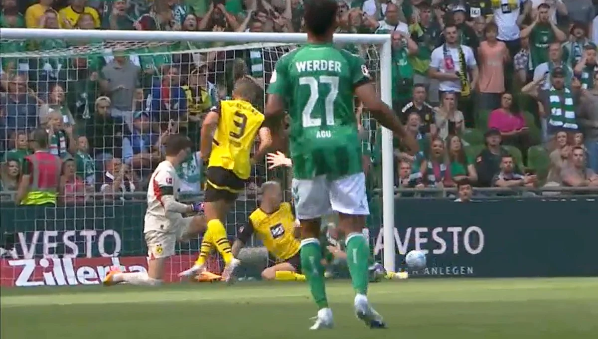 Вердер – Боруссия Д – 0:0 / Стоп-кадр видео