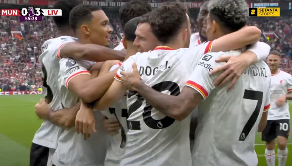 Манчестер Юнайтед – Ліверпуль – 0:3 / Скрін