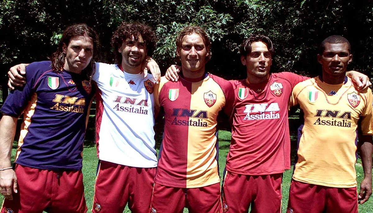 Рома-2001: Канделя, Томмазі, Тотті, Монтелла та Ліма