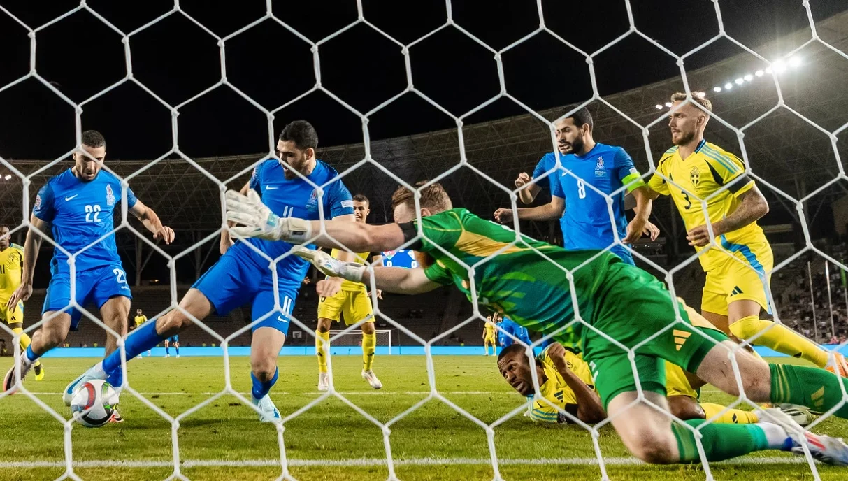 Азербайджан – Швеція – 1:3 / Фото Maxim Thore / Bildbyrån