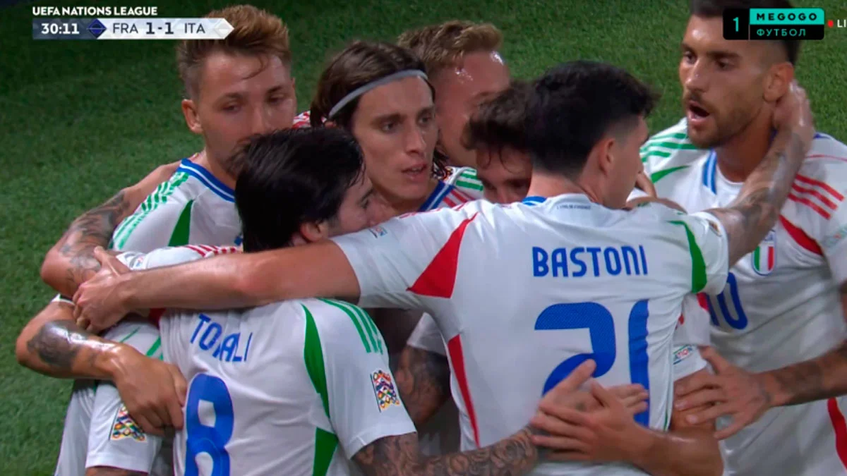 Франція – Італія – 1:3