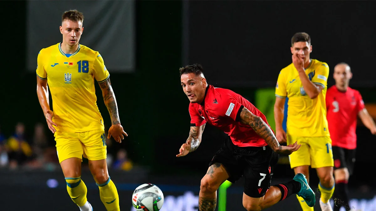 Украина – Албания – 1:2