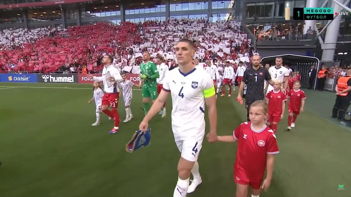 Дания – Сербия / скриншот