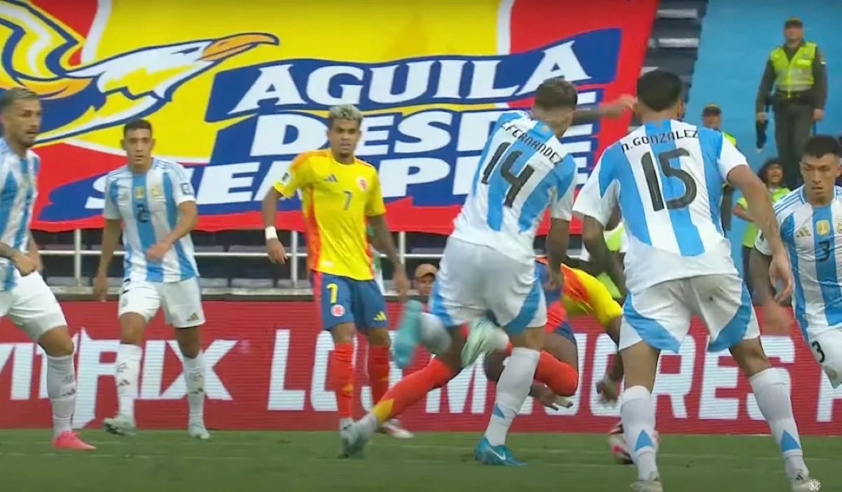 Колумбия – Аргентина – 2:1 / Скрин