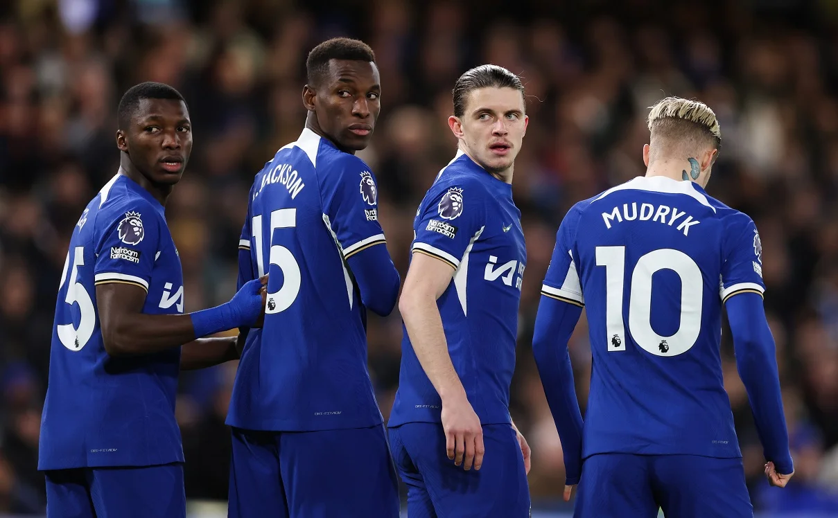 Кайседо, Джексон, Галлахер и Мудрик / Photo by Jacques Feeney/Offside/Offside via Getty Images