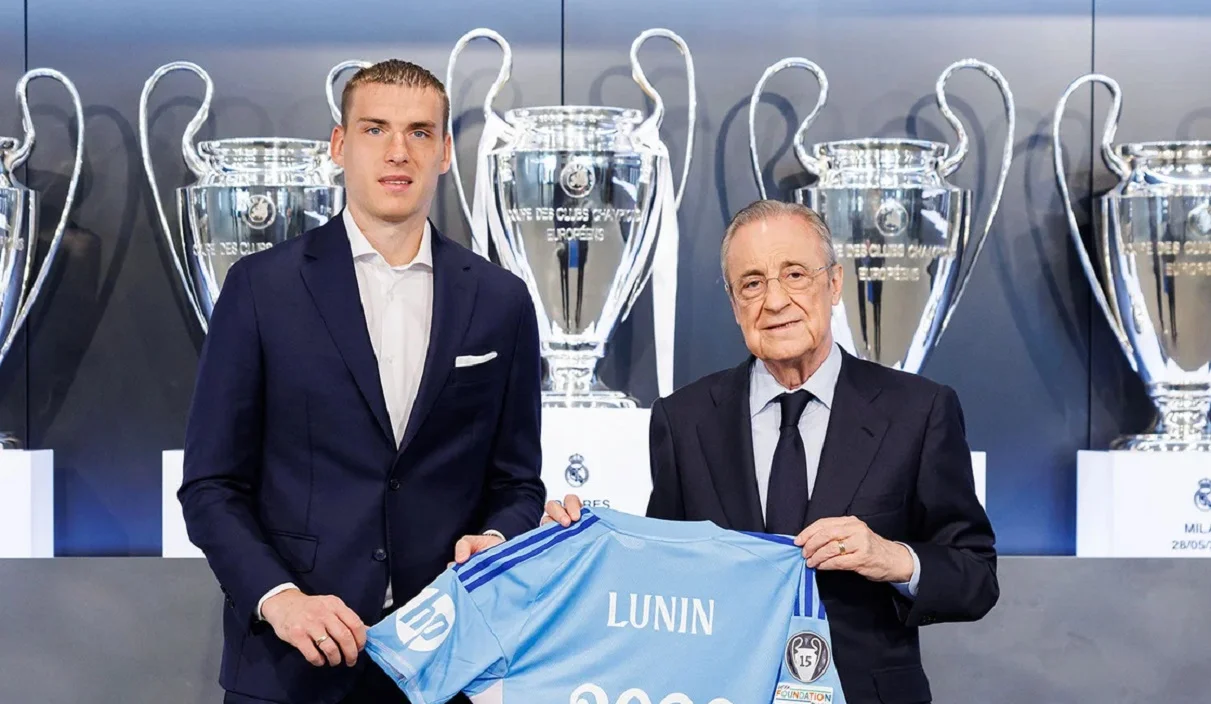 Лунин и Перес / Сайт Реала