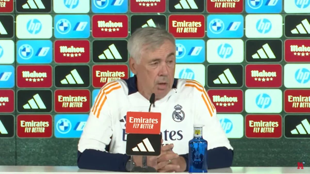 Карло Анчелотти / скриншот из видео пресс-конференции Marca